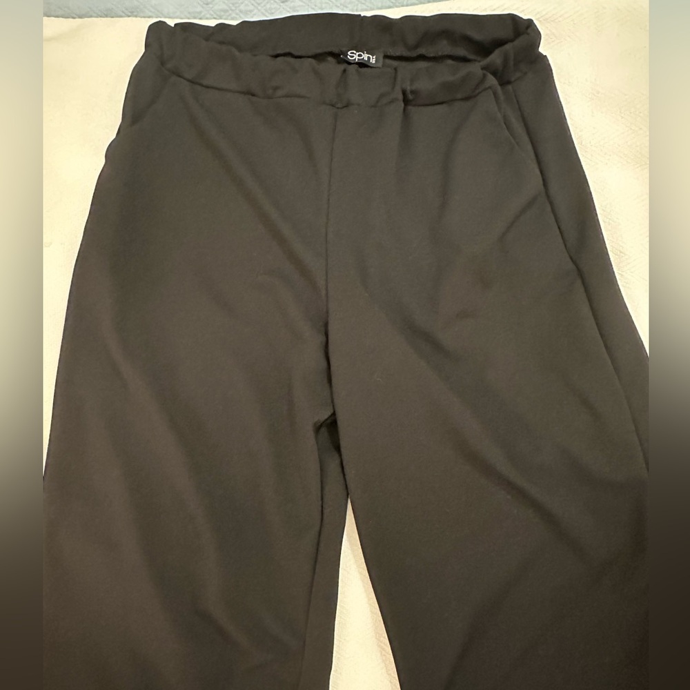 Spin Brand Wide Leg Crop Pants Size 1X